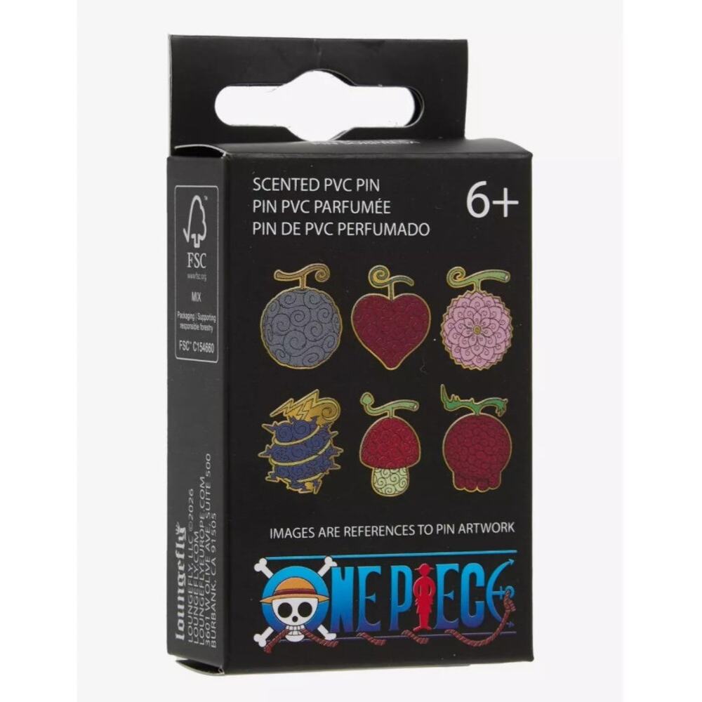 Loungefly One Piece Devil Fruits Scented Blind Box Enamel Pin | NIB